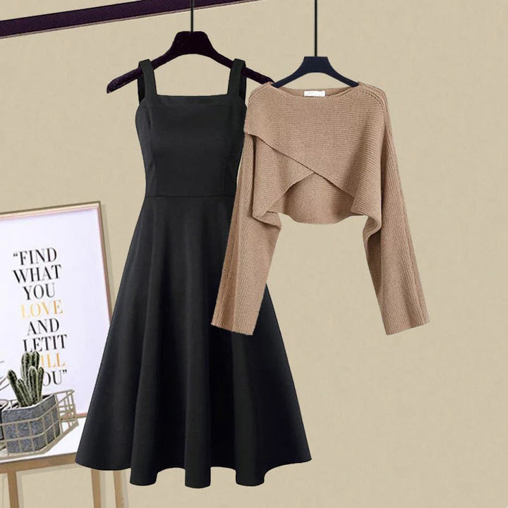 Brigitte |  Luxe Knit and Dress Ensemble